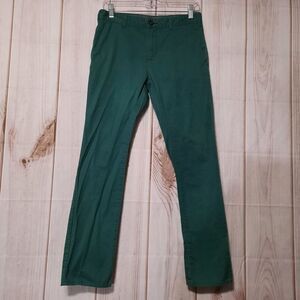 Bullhead Denim Co Chino pants men's size 28 30 Green Classiccore